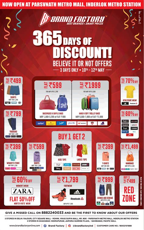 365 DAYS OF DISCOUNTS .